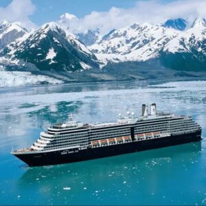 Holland America Cruise Line ship Alaszkában