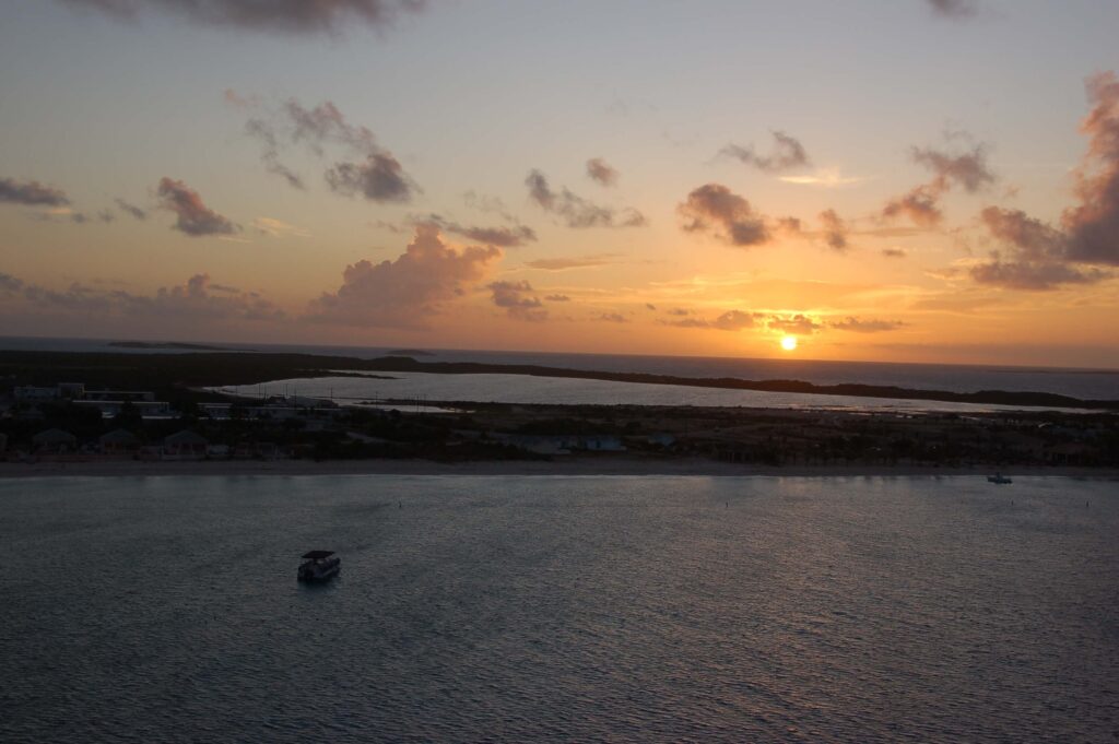 Napkelte a Grand Turk szigetén