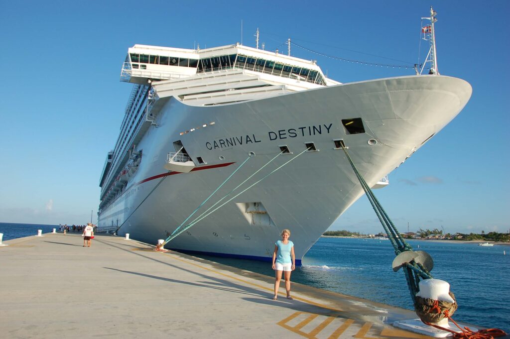 Kikötött a hajónk Grand Turk szigetén