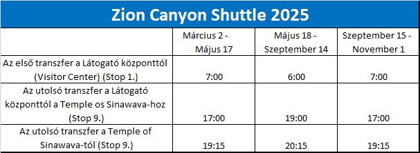 kekutazo zion shuttle