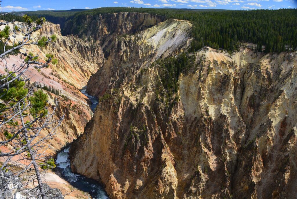 Kék Utazó Yellowstone Nemzeti park látnivalók Grand Canyon of Yellowstone