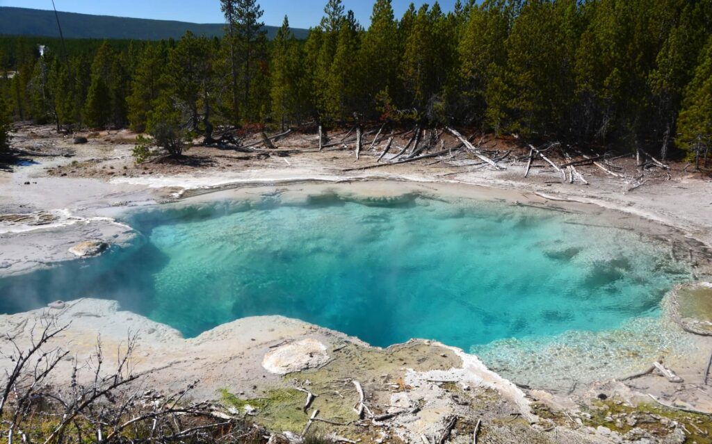 Kék Utazó - Yellowstone Nemzeti Park látnivalók