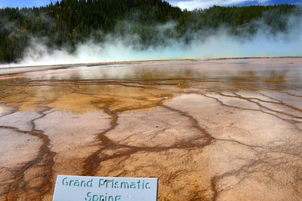 Kék Utazó - Yellowstone Nemzeti Park látnivalók - Grand Prismatic Spring