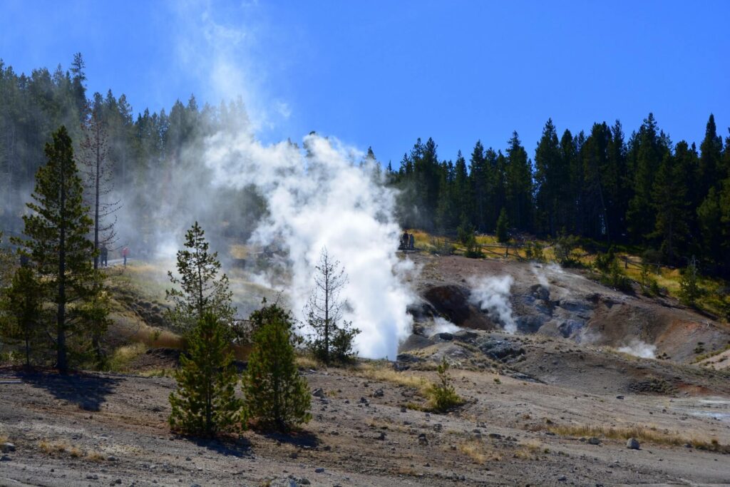 Kék Utazó - Yellowstone Nemzeti Park látnivalók - Norris Geyser Basin