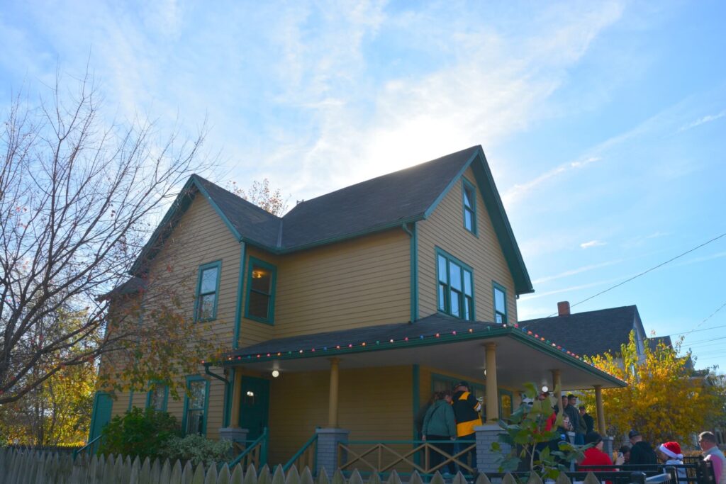 Kék Utazó - Ohio állam, USA látnivalók - Cleveland - A Christmas Story House