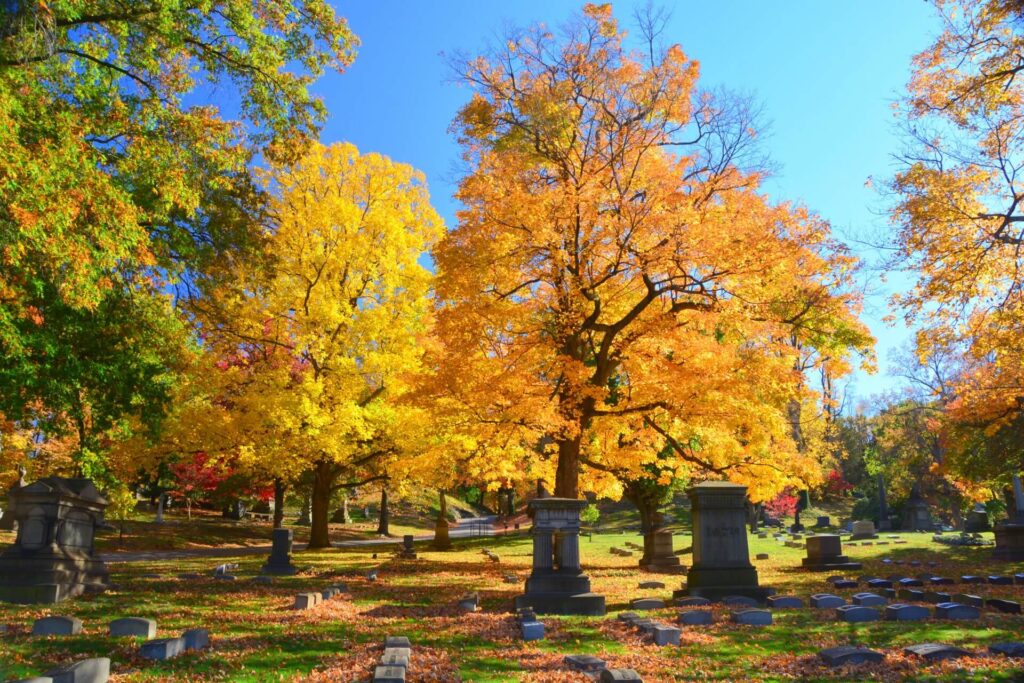 Kék Utazó - Ohio állam, USA látnivalók - Cleveland - Lake View Cemetery