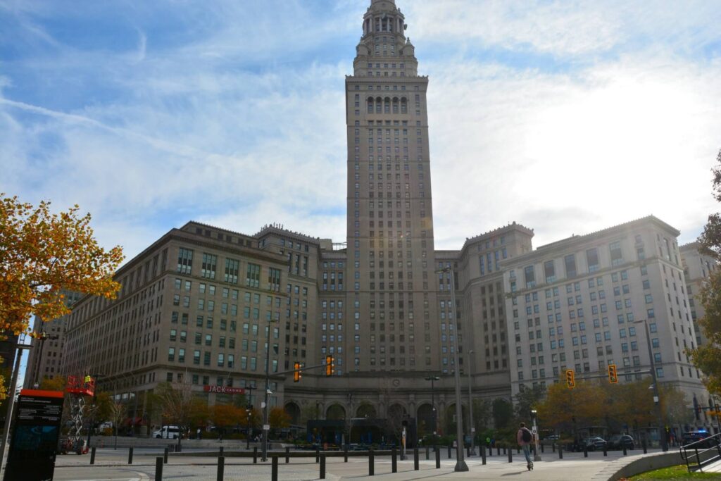 Kék Utazó - Ohio állam, USA látnivalók - Cleveland - Public Square