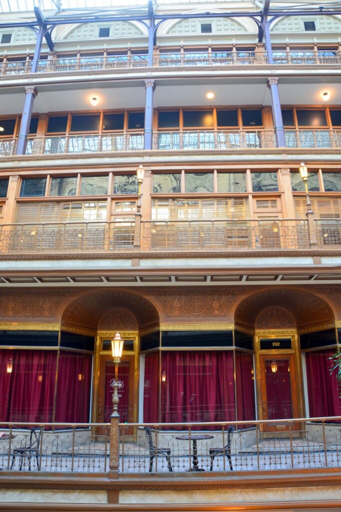 Kék Utazó - Ohio állam, USA látnivalók - Cleveland - The Arcade