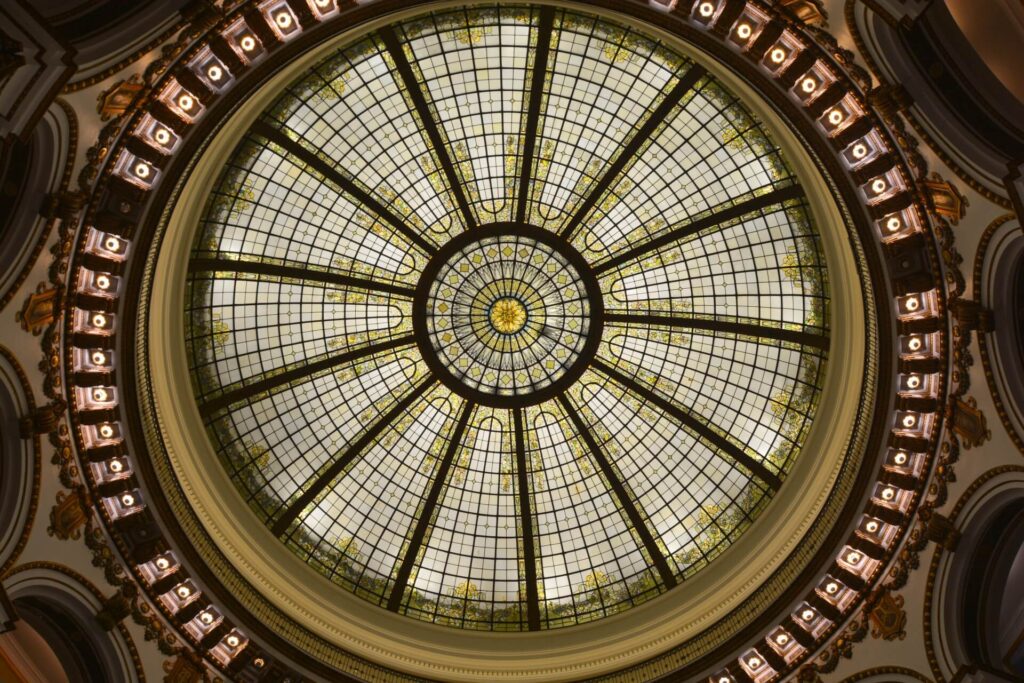 Kék Utazó - Ohio állam, USA látnivalók - Cleveland - Heinen’s Downtown Grocery Store (The Rotunda)