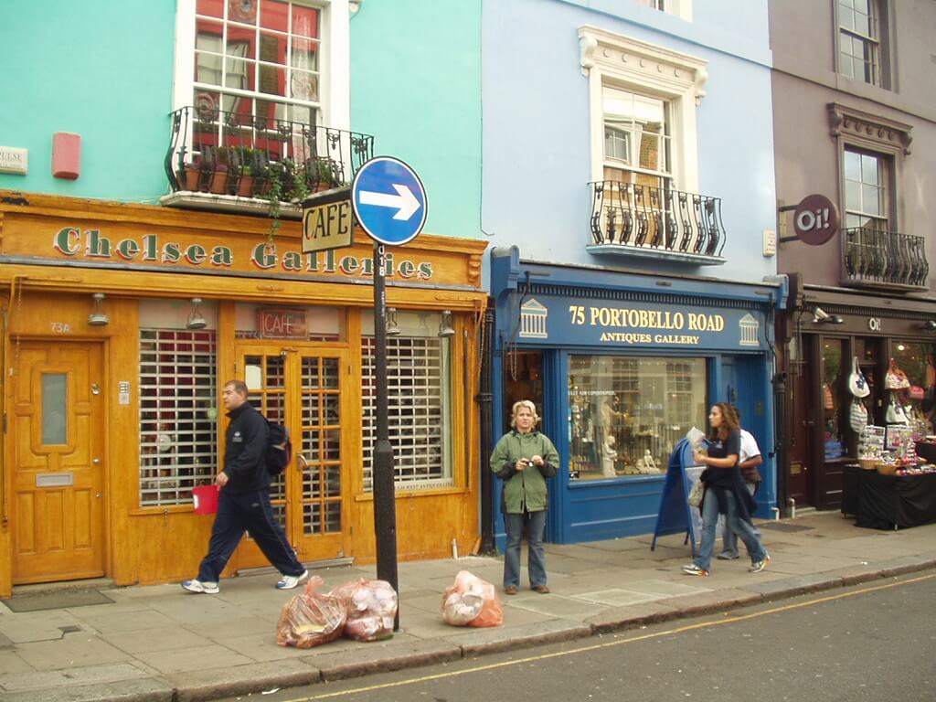 Kék Utazó - Egyesült Királyság látnivalók - LONDON 1 nap alatt - Notting Hill és Portobello Road