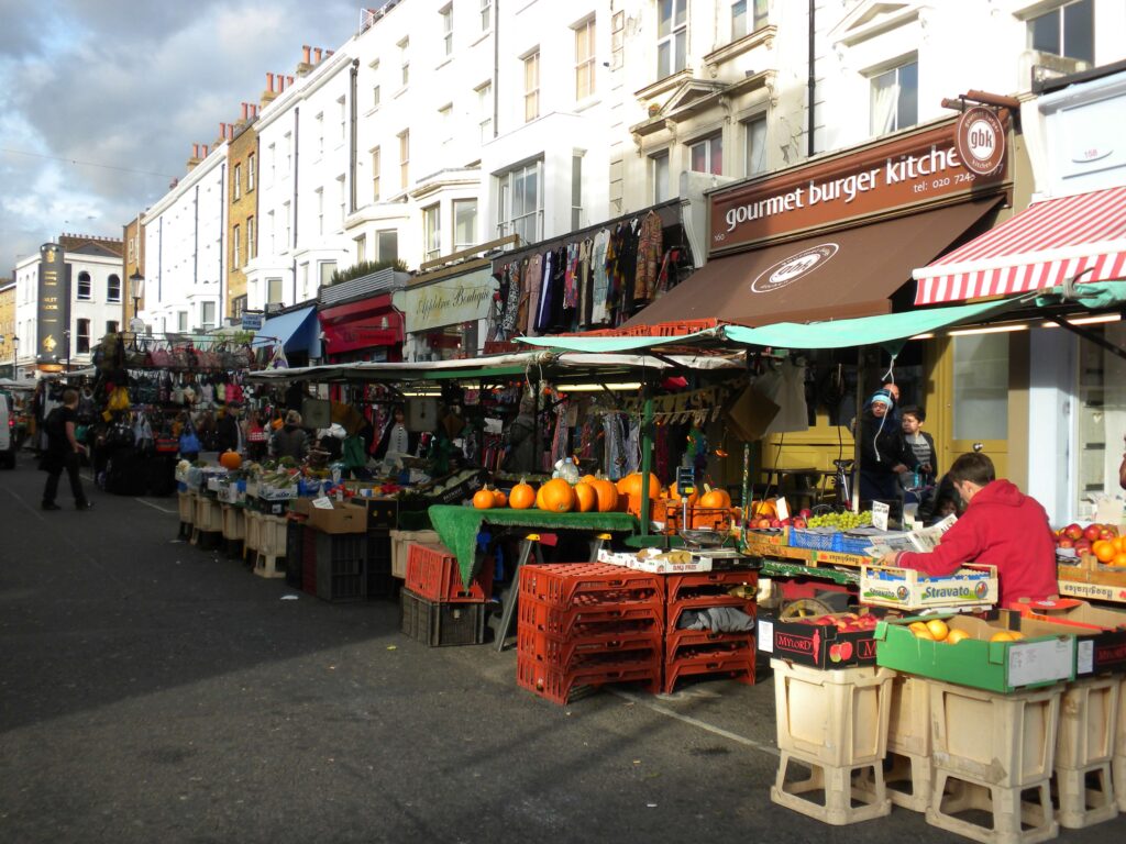 Kék Utazó - Egyesült Királyság látnivalók - LONDON 1 nap alatt - Notting Hill és Portobello Road