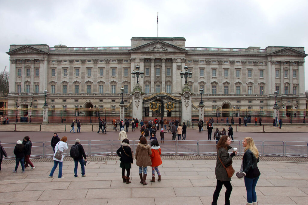 Kék Utazó - Egyesült Királyság látnivalók - London - Buckingham Palota