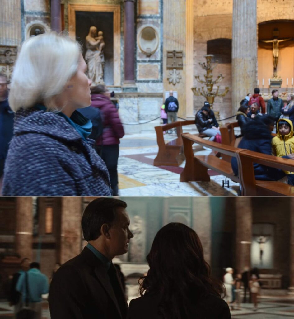Kék Utazó - Róma látnivalók - Pantheon - filmes helyszín - Angyalok és Démonok