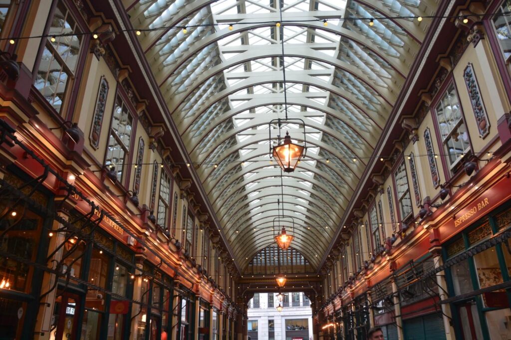 Kék Utazó - Egyesült Királyság látnivalók - London - Leadenhall Market