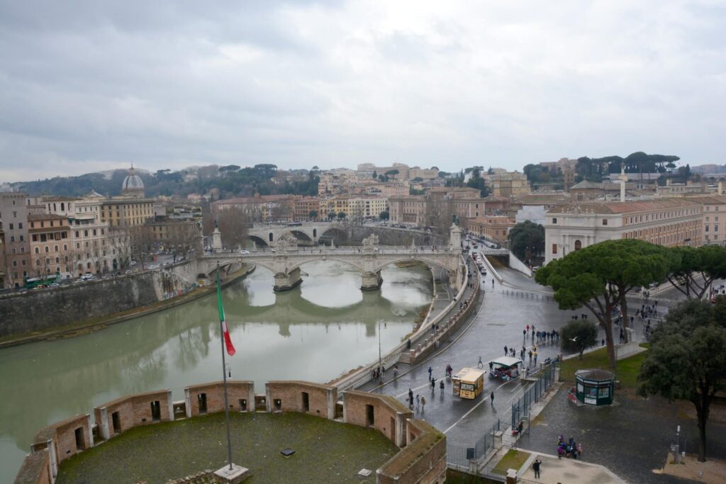 Kék Utazó - Róma látnivalók - Angyalvár