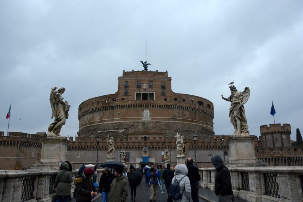 Kék Utazó - Róma látnivalók - Angyalvár