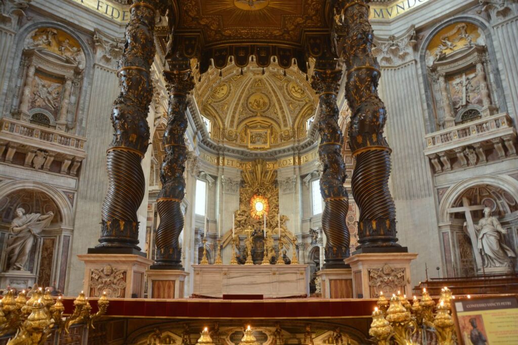 Kék Utazó - Róma látnivalók - Vatikán - Szent Péter Bazilika