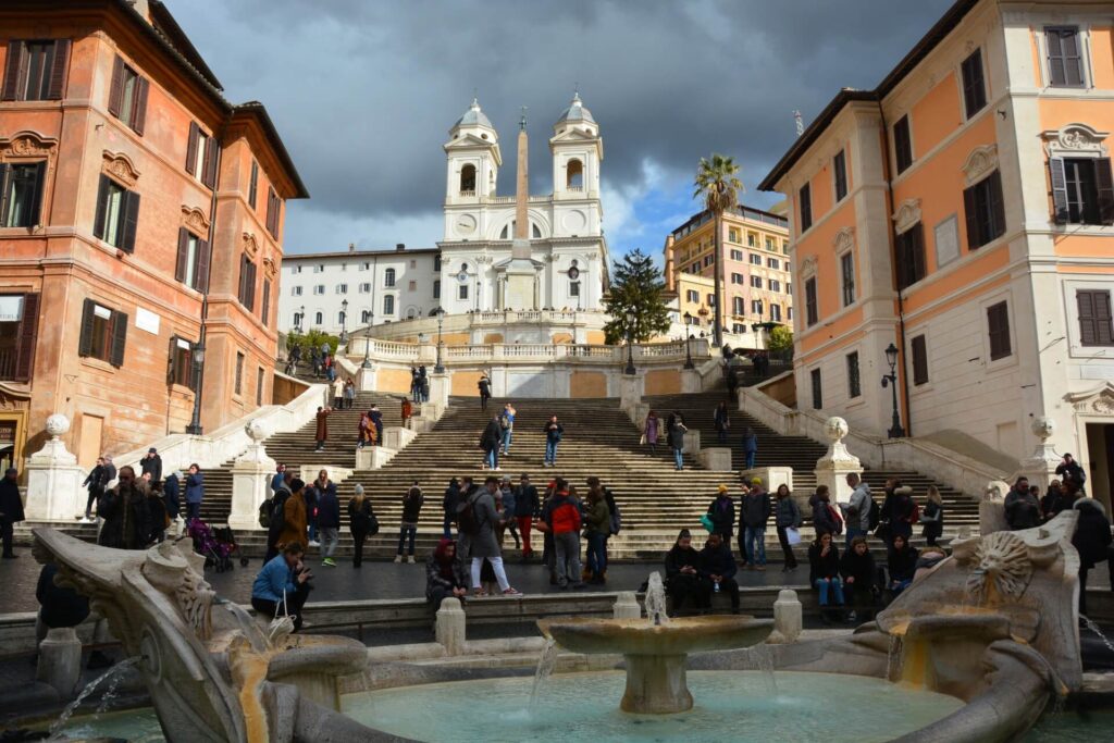 Kék Utazó - Róma látnivalók - Spanyol lépcső