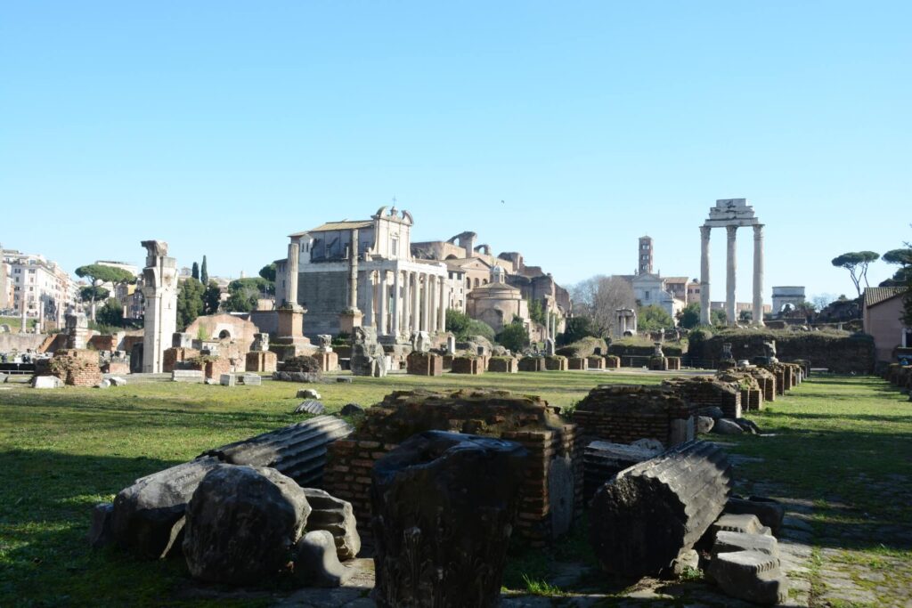 Kék Utazó - Róma látnivalók - Forum Romanum