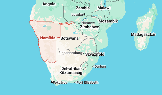 Kék Utazó - Namíbia látnivalók