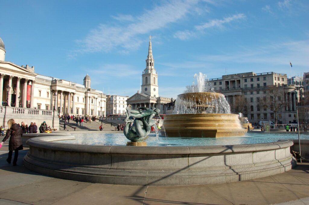 Kék Utazó - Egyesült Királyság látnivalók - London - Trafalgar Square
