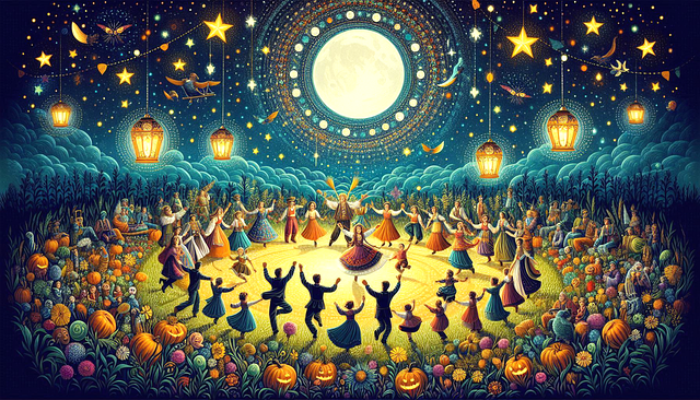 Kék Utazó - Halloween története Samhain