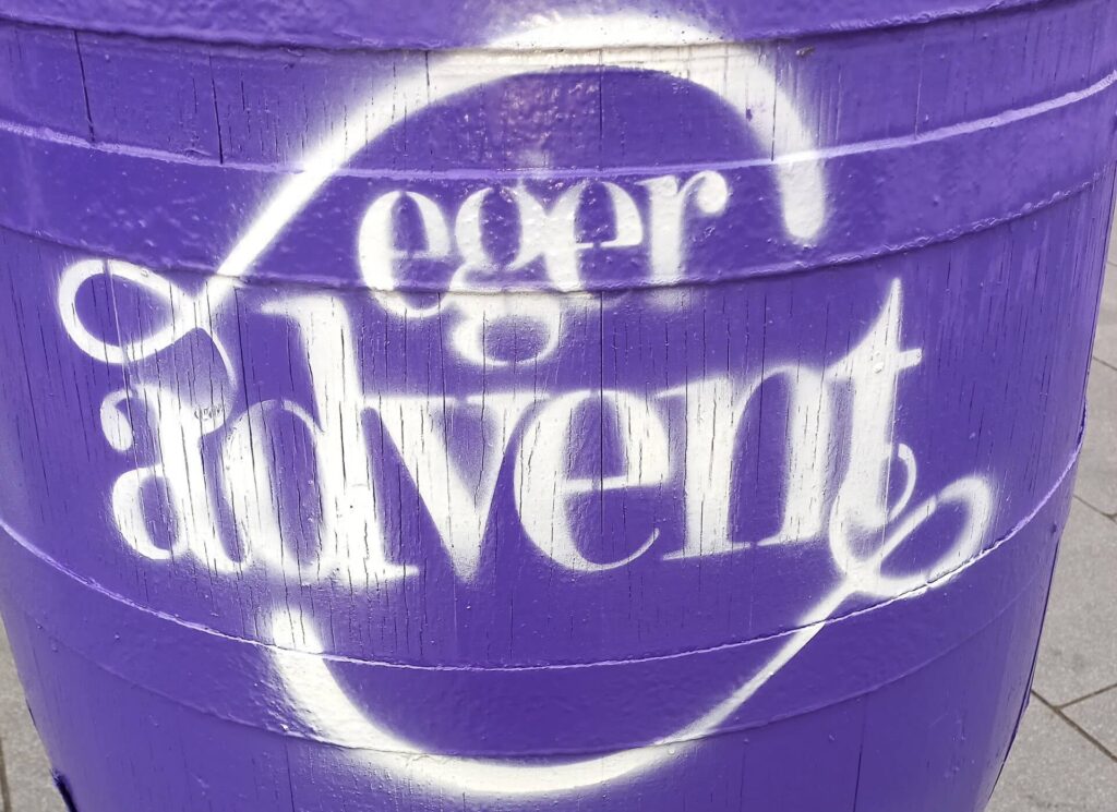 Kék Utazó Eger adventi vásár