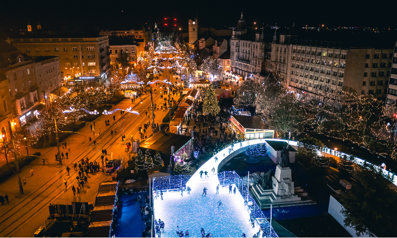 Kék Utazó Debrecen adventi vásár