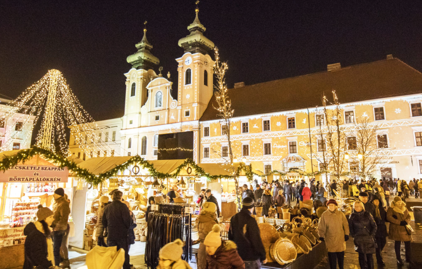Kék Utazó Győr Adventi vásár