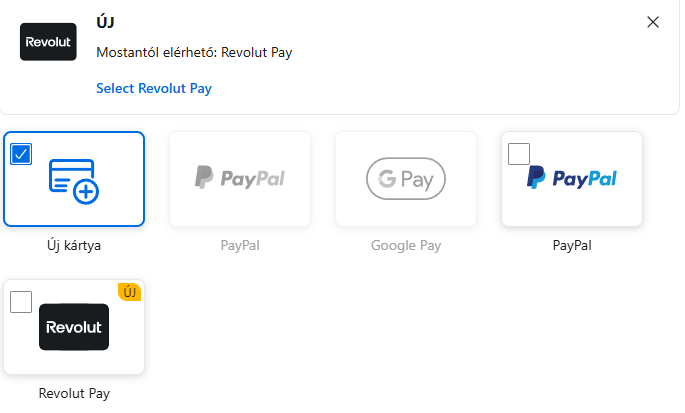 Kék Utazó Revolut Pay Booking.com