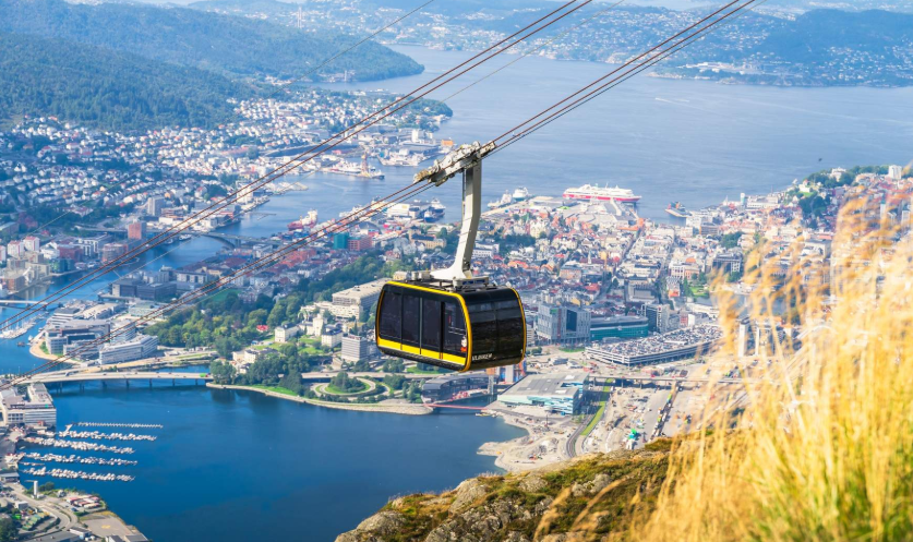 Kék Utazó - Norvégia, Bergen - hosszú hétvége Bergenben - Ulriken