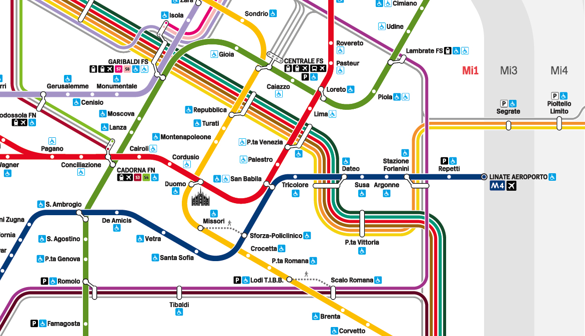 Kék Utazó - Milánó reptéri transzferek - Linate metró