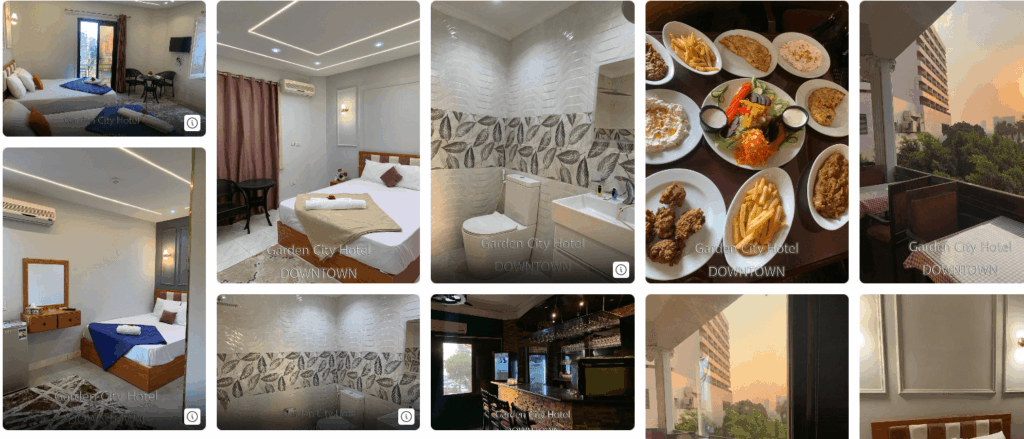 Kék Utazó - Egyiptom - Kairó - Garden-City Hotel Cairo Downtown