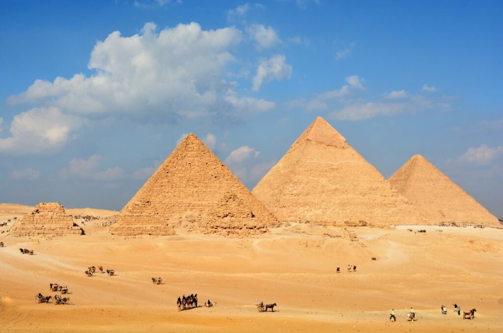Kék Utazó - Egyiptom - Kairó - Gizai piramisok