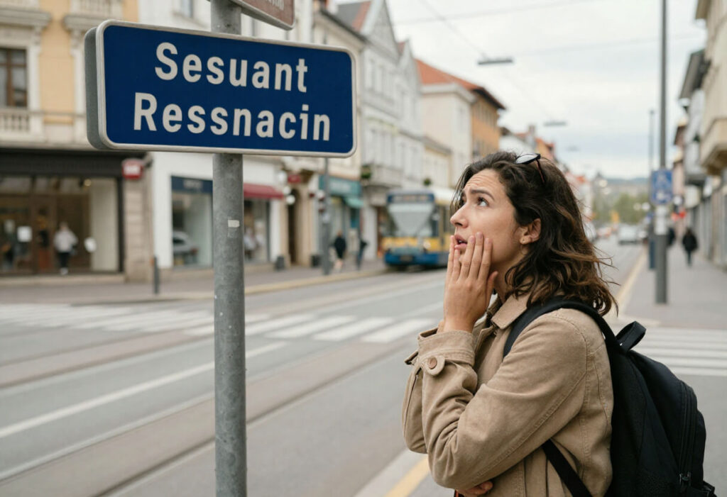 Kék Utazó - Nyelvtudás hiánya