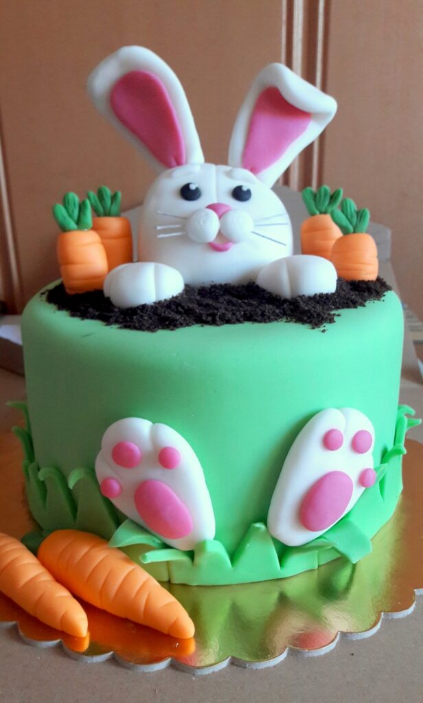 Kék Utazó - Húsvéti nyuszi torta
