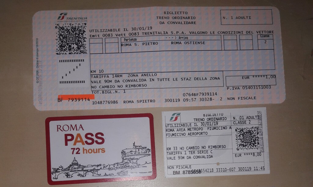 Kék Utazó - Róma reptéri transfer roma pass