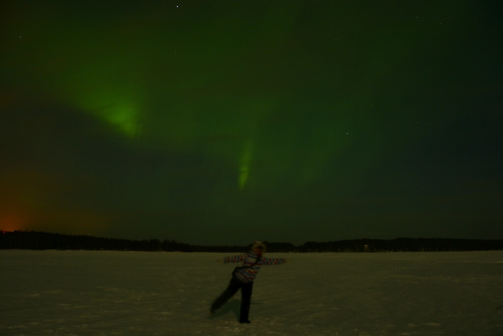 Kék Utazó - Aurora Borealis - Finn Lappföld - Rovainemi